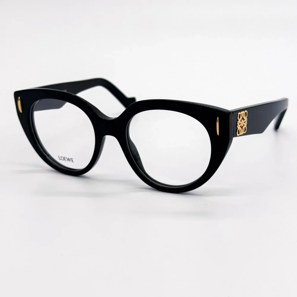 NEW LW50081I 001, LOEWE WOMEN BLACK EYEGLASSES LOEWE